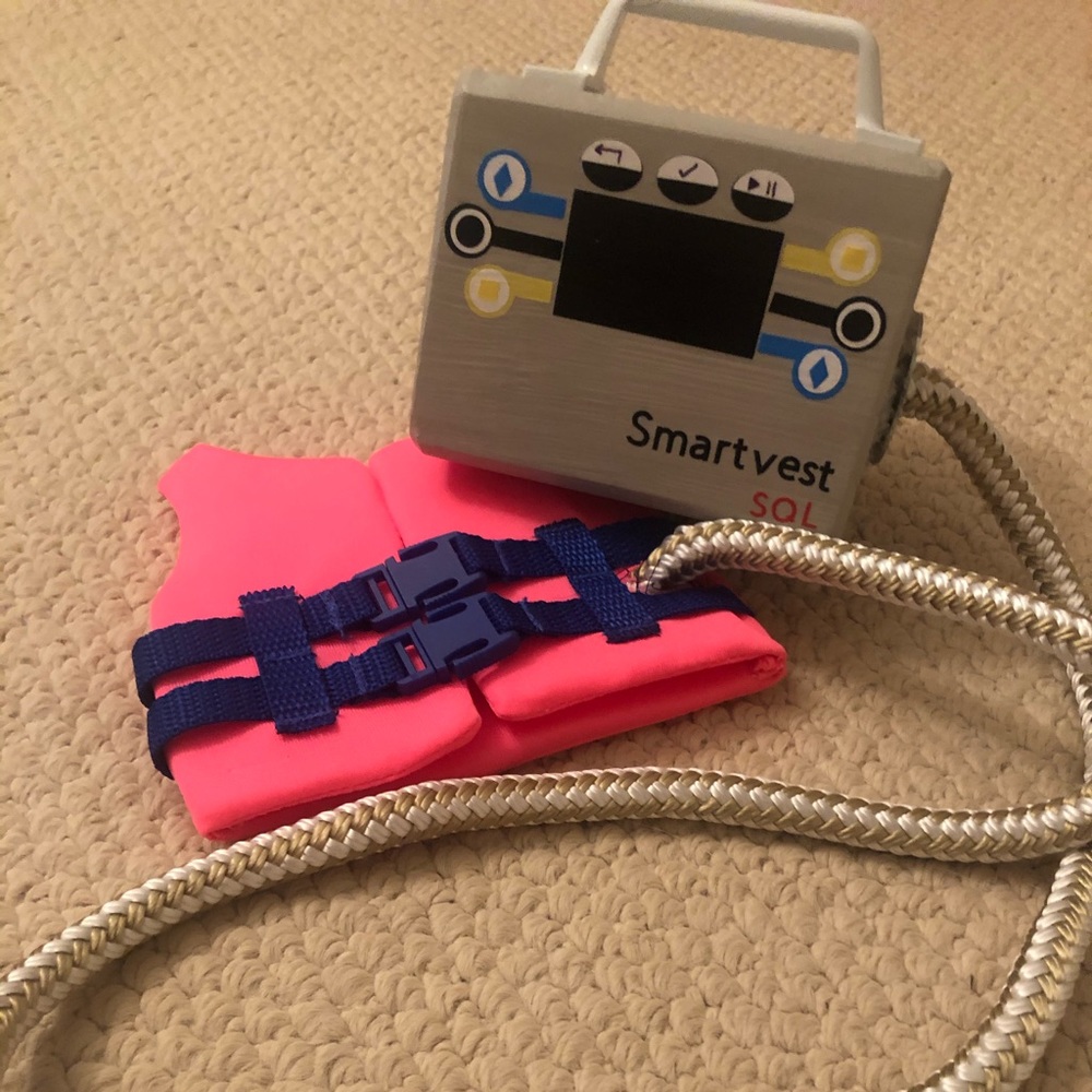 Doll airway clearance vest